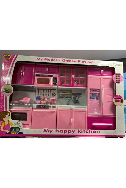 kanaangroups My Modern Kitchen Play Set 4 Lü Mutfak Dolap Set Oyuncak