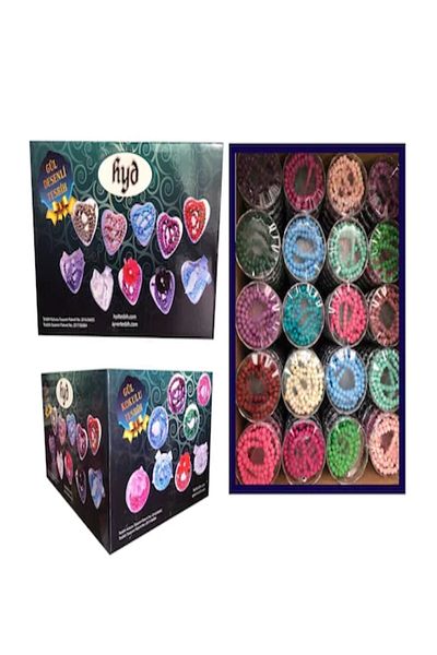 RoseRoi Mevlüt Gift Rose Scented Rosary 50 Pieces Rose Patterned Boxed Rosary