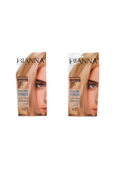 Bianna Tek Kullanımlık Set Saç Açıcı + Peroksit 2 Adet