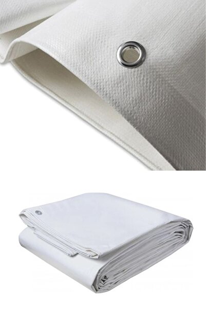 Edoplast 2m X 7m Branda Çadır Gölgelik Tente Kuş Gözlü Pullu Su Yağmur Geçirmez Bağlama Kuşgözlü Kapsüllü