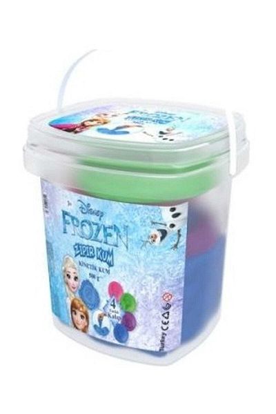 string Red Castle Bouncy Sand Frozen 350 Gr. Bucket Zkg-350-01