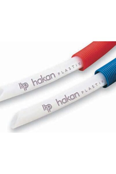 HAKAN PLASTİK Kılıflı Pert Boru (TOP 100 MT) Mavi