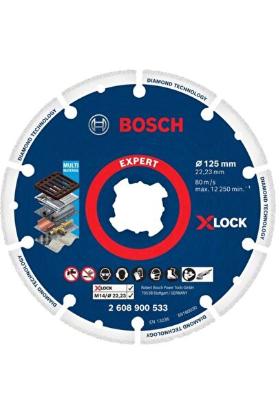 Bosch X-lock Dmw  Kesme Diski 125x22.23 mm