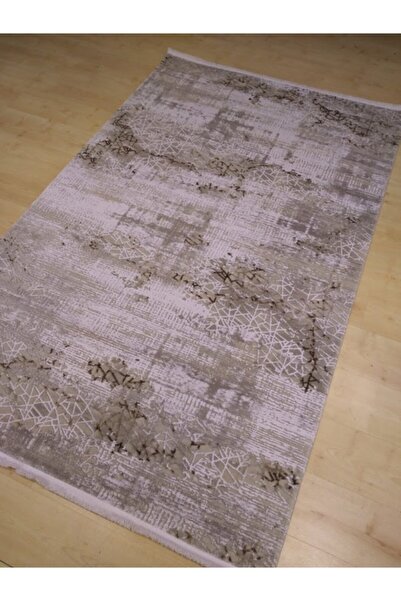 gabardin halı Armina 2018 Gri Kahve Modern Salon Halısı 146x233 Cm.