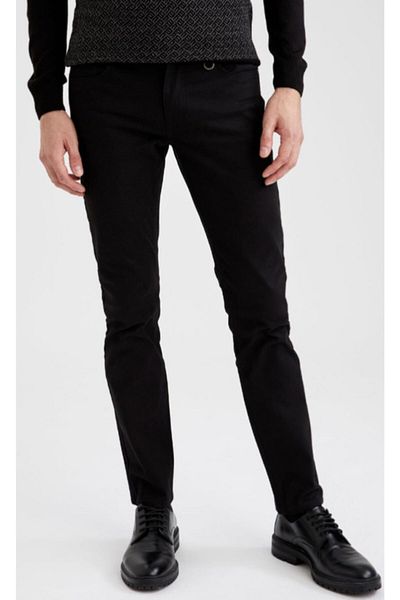 Karaca Giyim Ανδρικό μαύρο τζιν Slim Fit