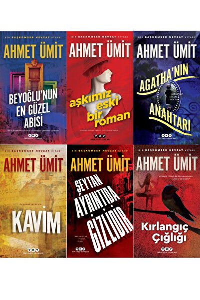 Yapı Kredi Yayınları Ahmet Ümit - 6 Kitap Set