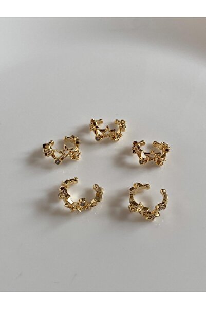 LOUVERGNE CO Stoned Star Earcuff