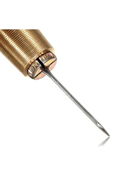 Dopar Ρυθμιζόμενη λαβή από συμπαγή ορείχαλκο + 3 τεμάχια δερμάτινο εργαλείο χ...