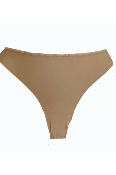 MİSS CLAİRE Women's Black 21-119 Seamless String 21-119 Seamless String