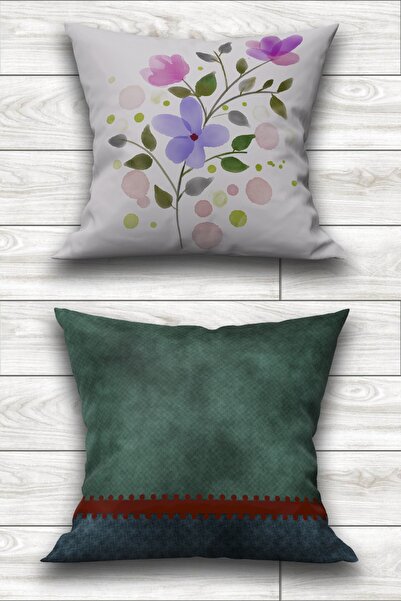 Ardizayn Husă de pernă decorativă din țesătură din catifea - Imprimare față-v...