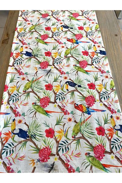 ÇIRPAN EV Runner cu model tropical colorat 50x150cm