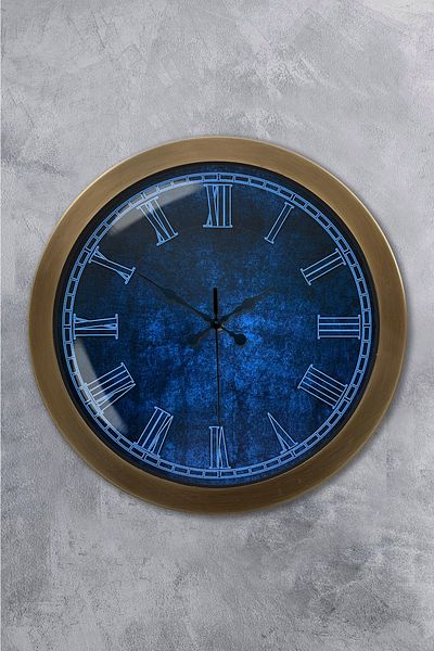 Kasva Concept Gift 36 cm Antique Metal Fantastic Wall Clock