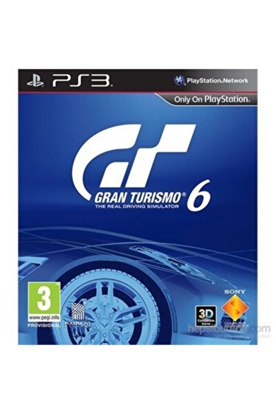Sony Gran Turismo 6 (ps3]