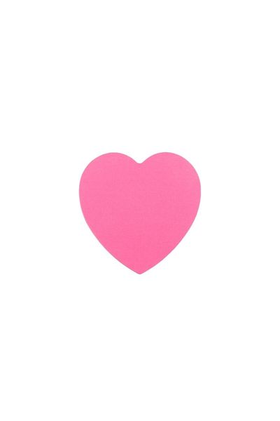 Bigpoint Heart Shaped Note Paper - 75 Sheets 12 Pack