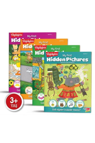 Dikkat Atölyesi Yayınları My First Hidden Picture (Benim Ilk Gizli Resimlerim)