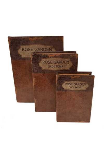 Misiny -kitap Şeklinde Kutu-3'lü - 004