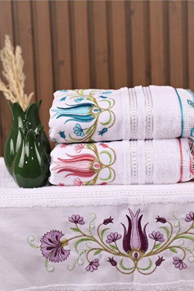 Pidora Textil 3-шаровий рушник для весільного набору 50*90 для рук і обличчя