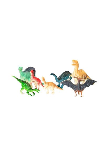 CAN OYUNCAK 604-7 Dinosaur Animal Play Set