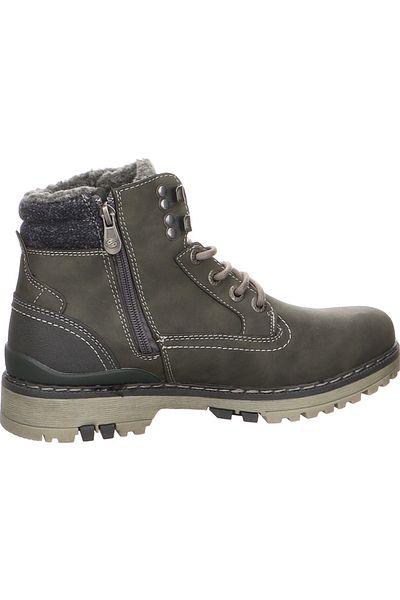 Dockers Stiefelette - Grau - Flacher Absatz
