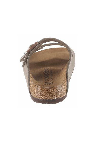 Birkenstock Pantolette
 - Grau - Flacher Absatz