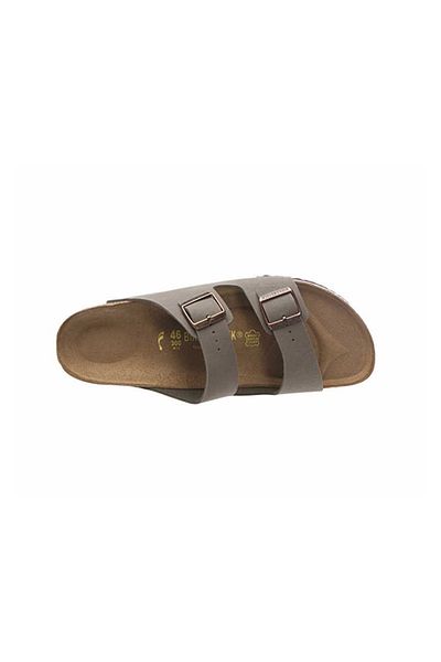 Birkenstock Pantolette
 - Grau - Flacher Absatz