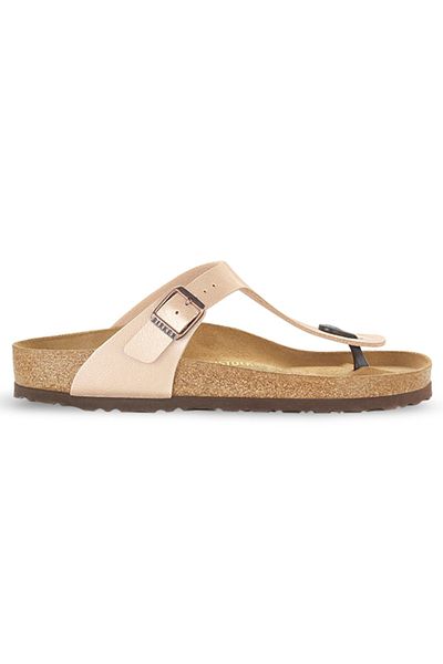Birkenstock Sandalette - Ecru - Flacher Absatz