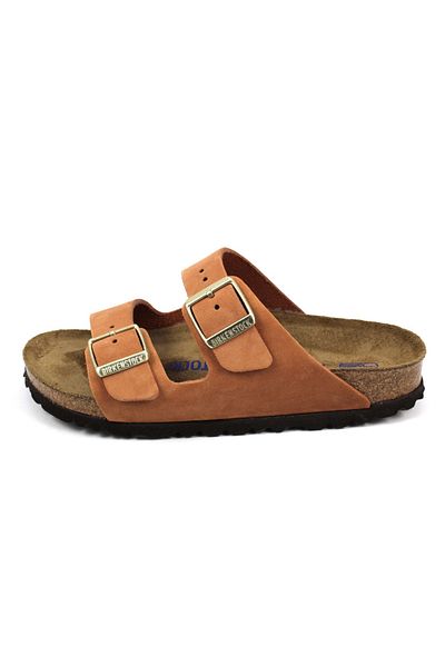 Birkenstock Sandalette - Braun - Flacher Absatz