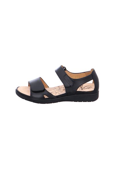 Ganter Sandalette - Schwarz - Flacher Absatz