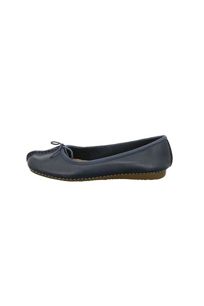 CLARKS Ballerina - Blau - Flacher Absatz