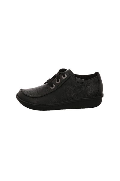 CLARKS Walkingschuh - Schwarz - Flacher Absatz