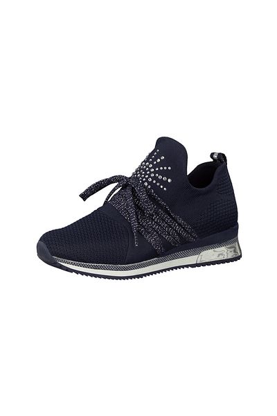 Marco Tozzi Sneaker - Blau - Flacher Absatz