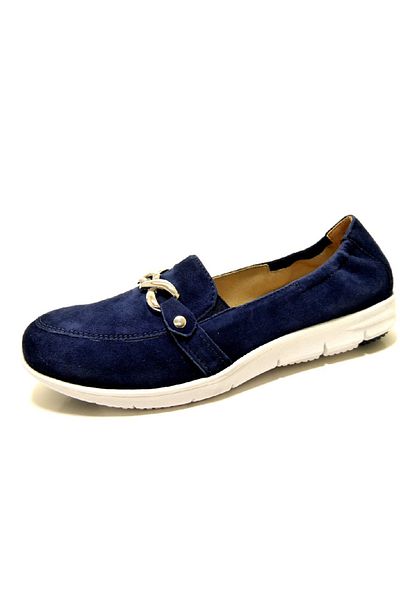 Caprice Pantolette
 - Blau - Flacher Absatz