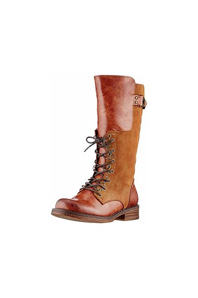 Rieker Stiefel - Braun - Flacher Absatz