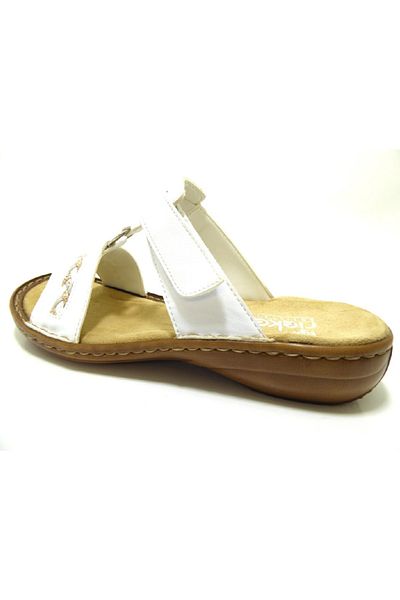 Rieker Walkingschuh - Weiß - Flacher Absatz