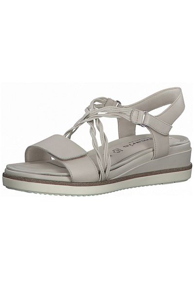 Tamaris Sandalette - Beige - Flacher Absatz