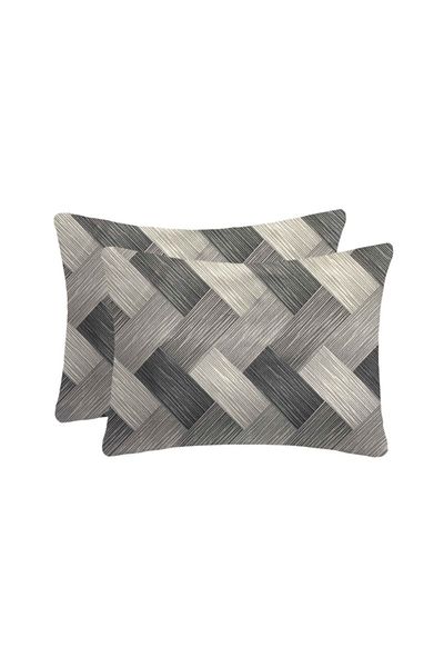 Lief Home Ranforce Fabric Hidden Zippered Pillow Case 50x70 (2 Pieces)