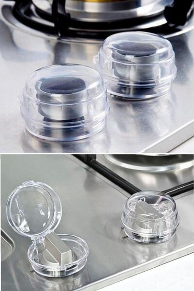 Buffer ® Термостійкий пластиковий захисний замок для кнопки плити