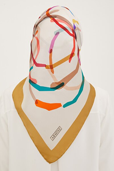 Armine Μεταξωτό κασκόλ 8902d (σούρα)