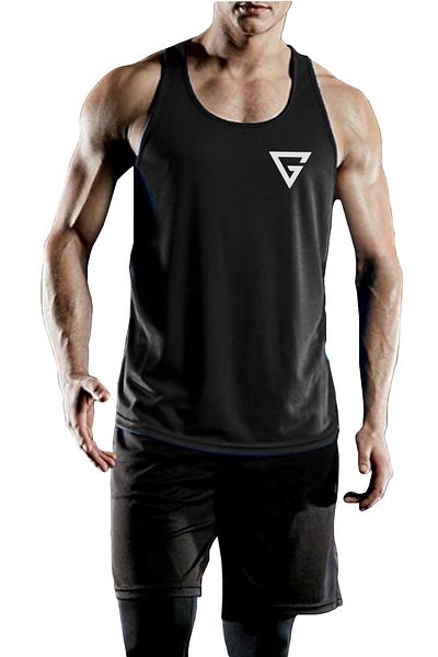 GHASSY CO. ملابس رياضية للرجال ذات مقاس Y-back للياقة البدنية، رياضية Gym-101
