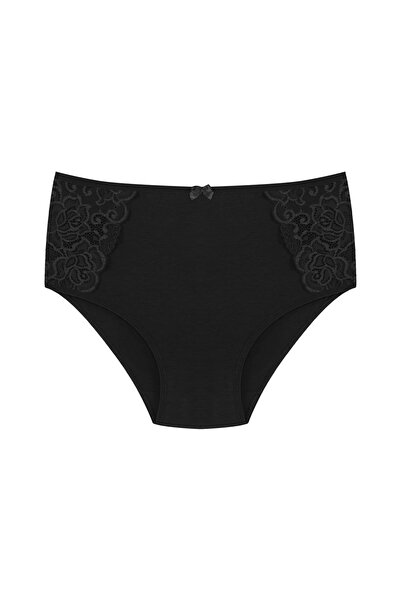 HNX ChiloČi de damÄ cu talie ĂŽnaltÄ, 5 bucÄČi din dantelÄ din bumbac