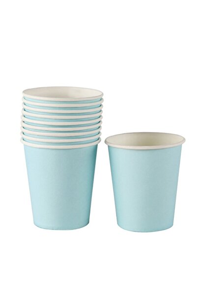 PARTİ SEPETİ Açık Mavi Karton Bardak