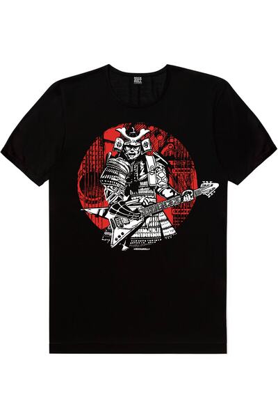 ROCKANDROLL تي شيرت Samurai Solo، باللون الأبيض عالي الخطورة، تي شيرت للأولاد جمجمة ميتاليكا، مجموعة صديقة للبيئة مكونة من 3 قطع