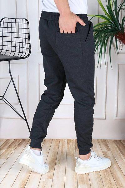 KRAVEN Ανδρικό Anthracite Hooded Χοντρό Φούτερ