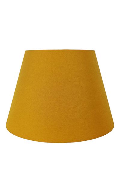 Art&Gift Yellow Fabric Ready Lampshade Head Hat