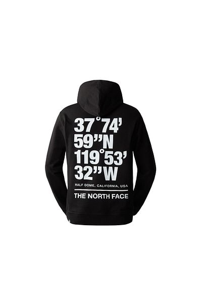 THE NORTH FACE M Coordinates Hoodie Ανδρικά φούτερ εξωτερικού χώρου Nf0a826ujk31 Μαύρο
