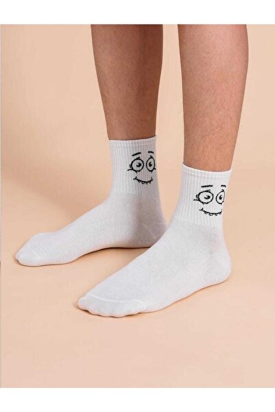 MY MENORA SOCKS 5 чифта унисекс весели чорапи с емотикони с лице