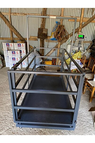 YILDIRIM TARTI Özel Üretim 3 Ton Hayvan Baskülü - Akülü Şarjlı Ekran - Tüm Il...