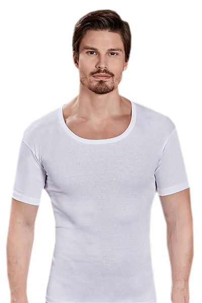 ÇamaşırcımShop Berrak 1002 Short Sleeve Crew Neck Men's Undershirt Athlete