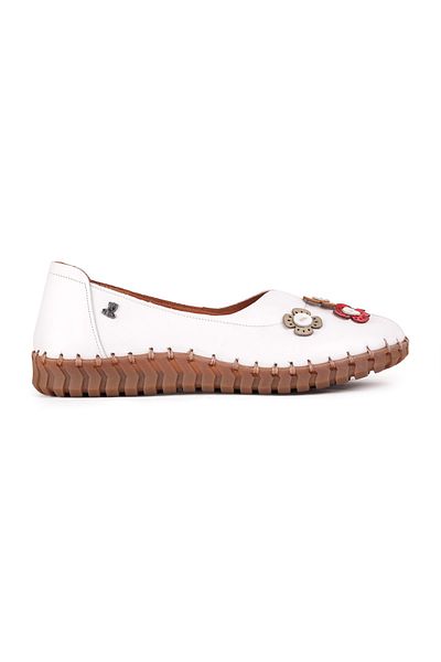Venüs 2010711 Women's Loafer Shoes White