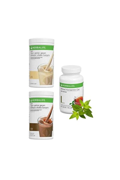 Herbalife Temel Set 2 Adet Besleyici Shake ve Konsantre Çay Klasik 100 gr